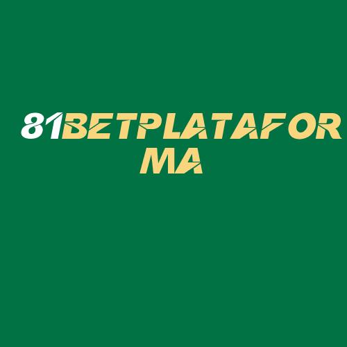 Logo da 81BETPLATAFORMA