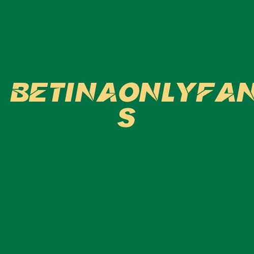 Logo da BETINAONLYFANS